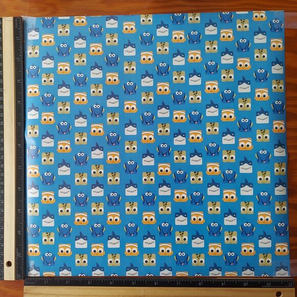 Cricut Vinyl Disney PIXAR Sampler Removable Matte - 4 Full Sheets, 2 Partial - Picture 6 of 8